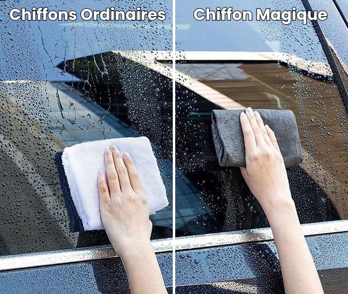 Carefully selected magic cloth rags that absorb water, do not shed lint and have no water marks, household department store traceless glass cloth scouring pads