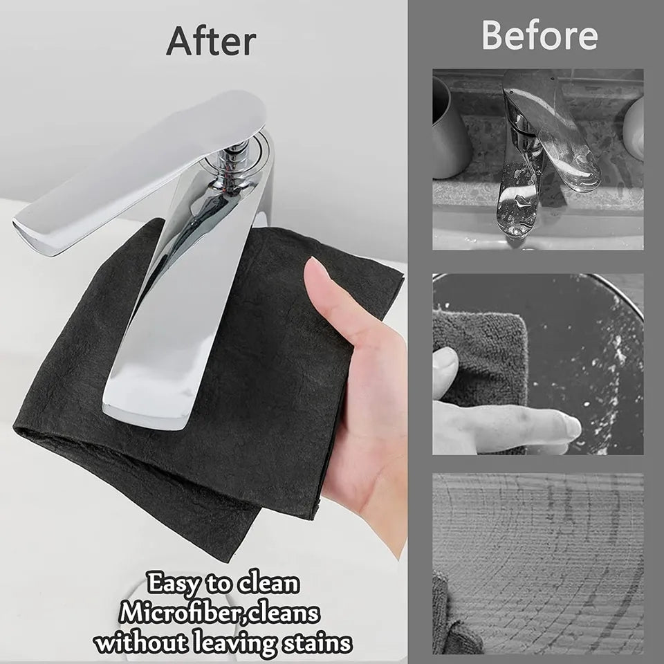 Carefully selected magic cloth rags that absorb water, do not shed lint and have no water marks, household department store traceless glass cloth scouring pads